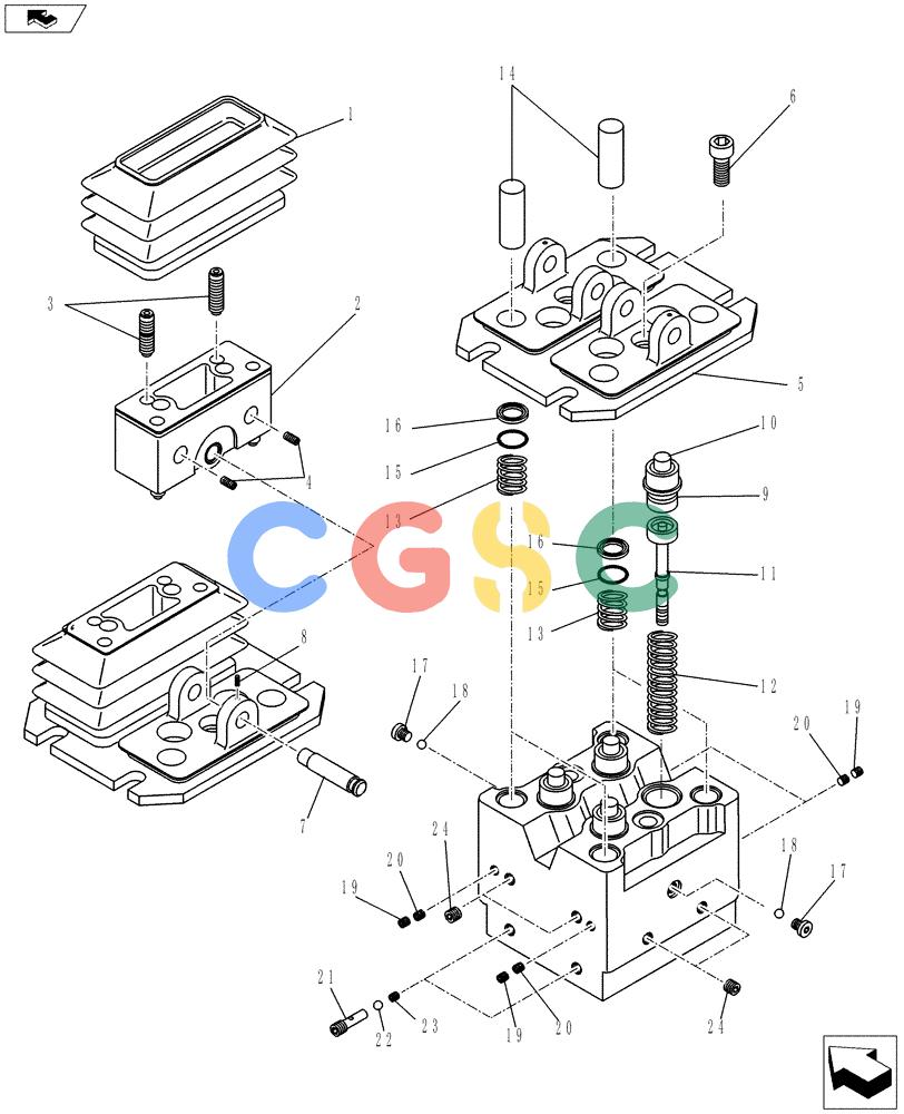 神钢零件查询(ED150-2) - BLADE RUNNER EXCAVATOR/DOZER ASN LH01-01001 (1/09-12/12) (01-038[02]) - CONTROL LINES, PROPEL Kobelco