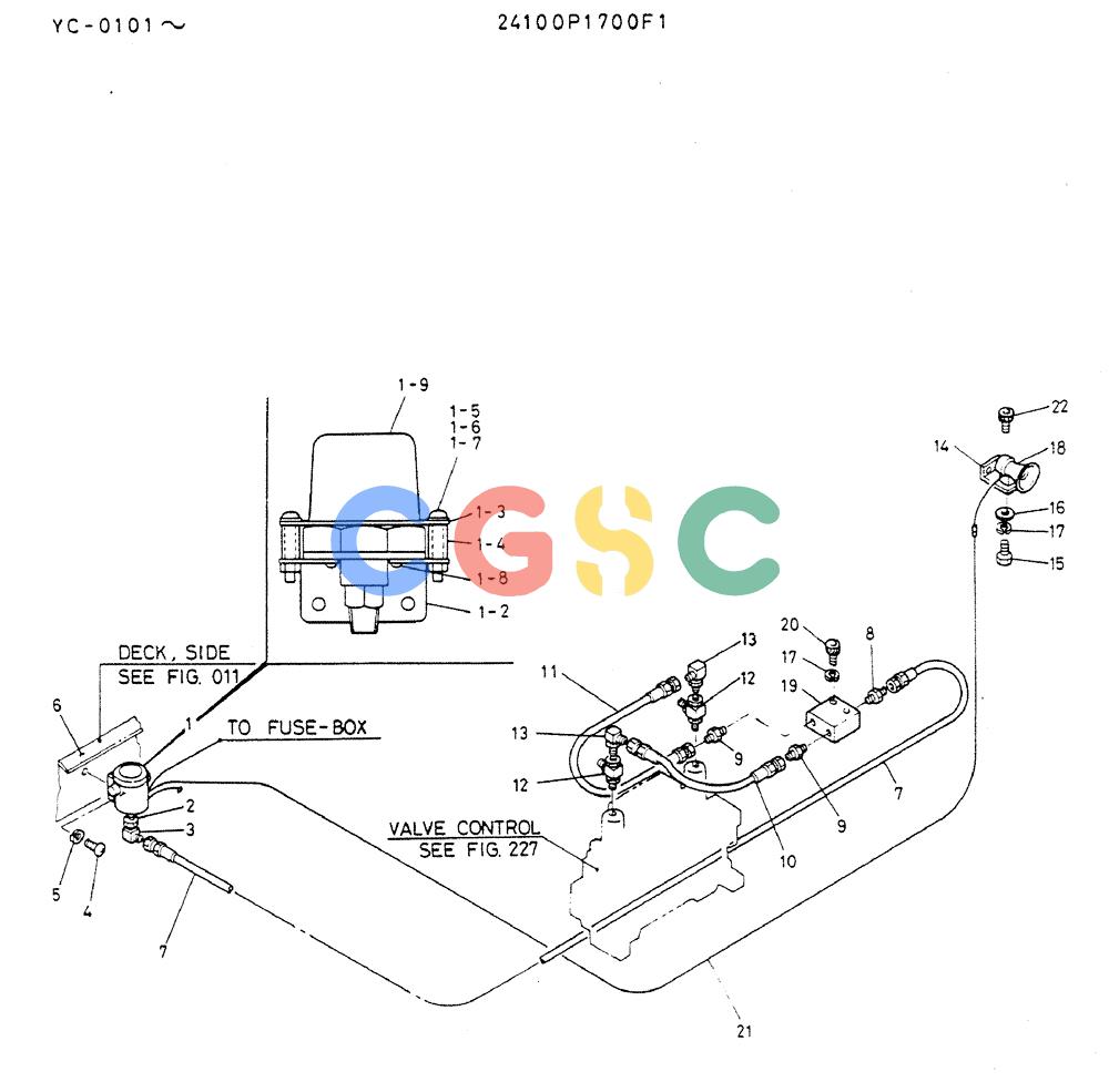 神钢零件查询(MD300LC) - EXCAVATOR BTW YC0101 - YC0300 (1/80-12/06) (08-034) - BACK-BUZZER ASSY Kobelco