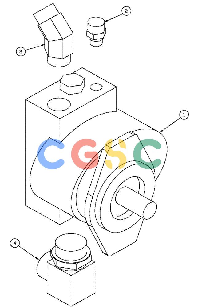 凯斯零件查询(4375) - TITAN FLOATER (5/98-8/99) (06-004) - HYDRAULIC PUMP GROUP Case Agriculture
