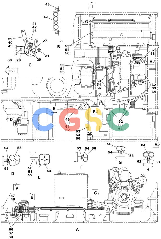 纽荷兰零件查询(E805) - CRAWLER EXCAVATOR (1/05-) (09-081-00[01]) - AIR CONDITIONING - UPPERSTRUCTURE New Holland Constructuion
