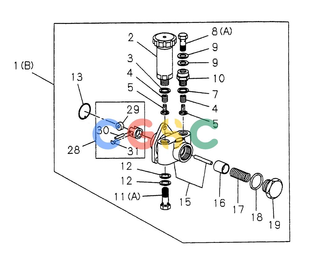 纽荷兰零件查询(E70) - MIDI CRAWLER EXCAVATOR (NA) (1/06-) (207) - FEED PUMP; INJECTION PUMP New Holland Constructuion