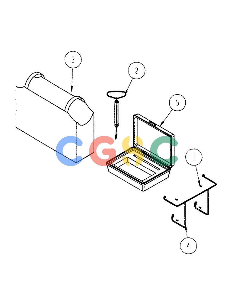 凯斯零件查询(3503) - CONCORD AIR SYSTEM (1/96-12/00) (E60) - CALIBRATION KIT Case Agriculture