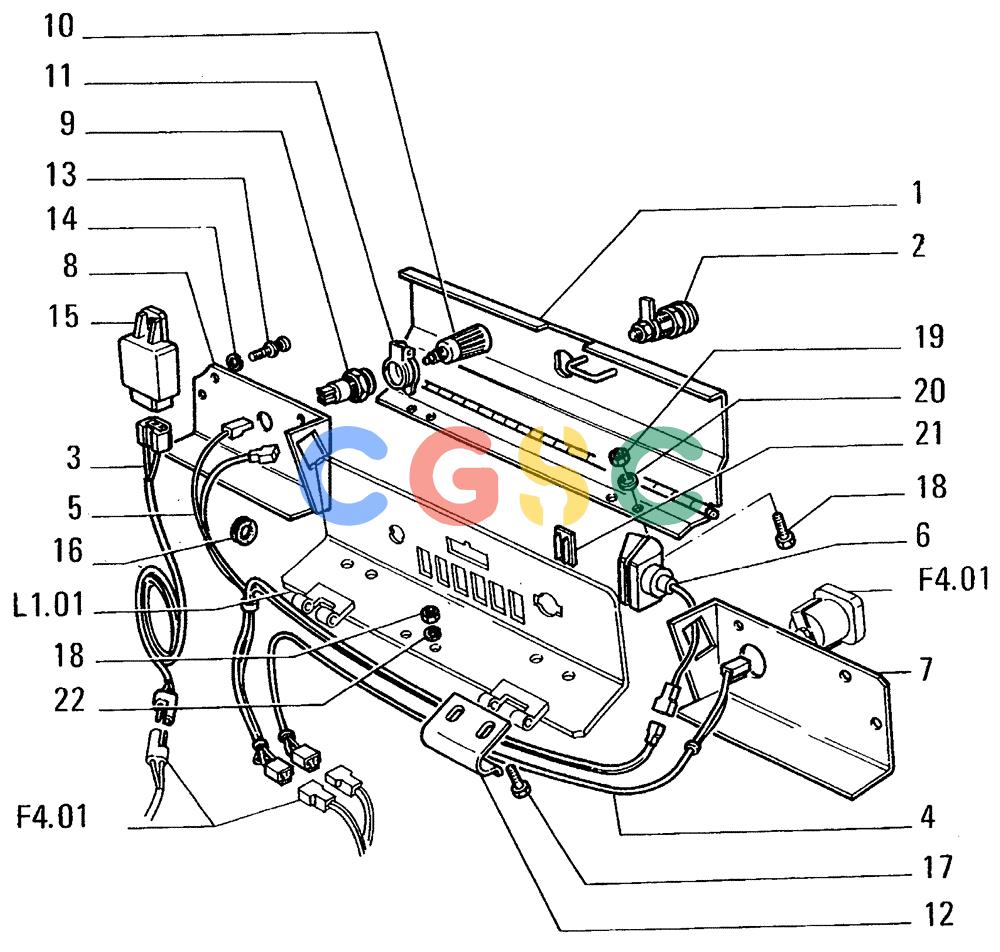 纽荷兰零件查询(FL14E) - CRAWLER LOADER (L3.08[002]) - ROPS CANOPY New Holland Constructuion