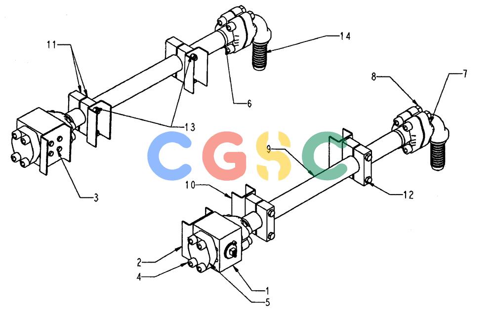 纽荷兰零件查询(E805) - CRAWLER EXCAVATOR (1/05-) (08-150-00[01]) - OPTION HYDRAULIC CIRCUIT - DIPPER 3M66 New Holland Constructuion