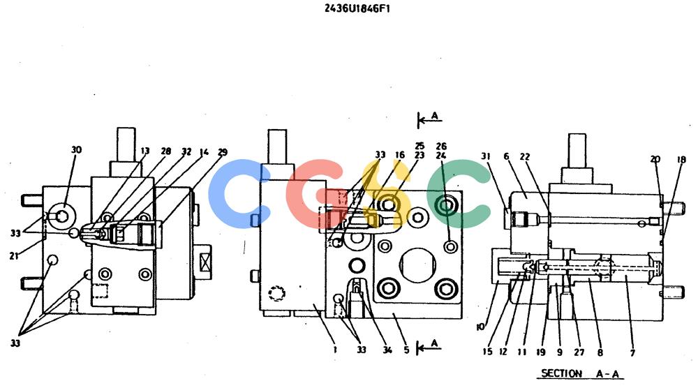 神钢零件查询(MD400LC) - EXCAVATOR BTW YS0101 - YS0200 (1/80-12/06) (09-035) - REGULATOR ASSY/ P.N. 2436U1846F1 Kobelco
