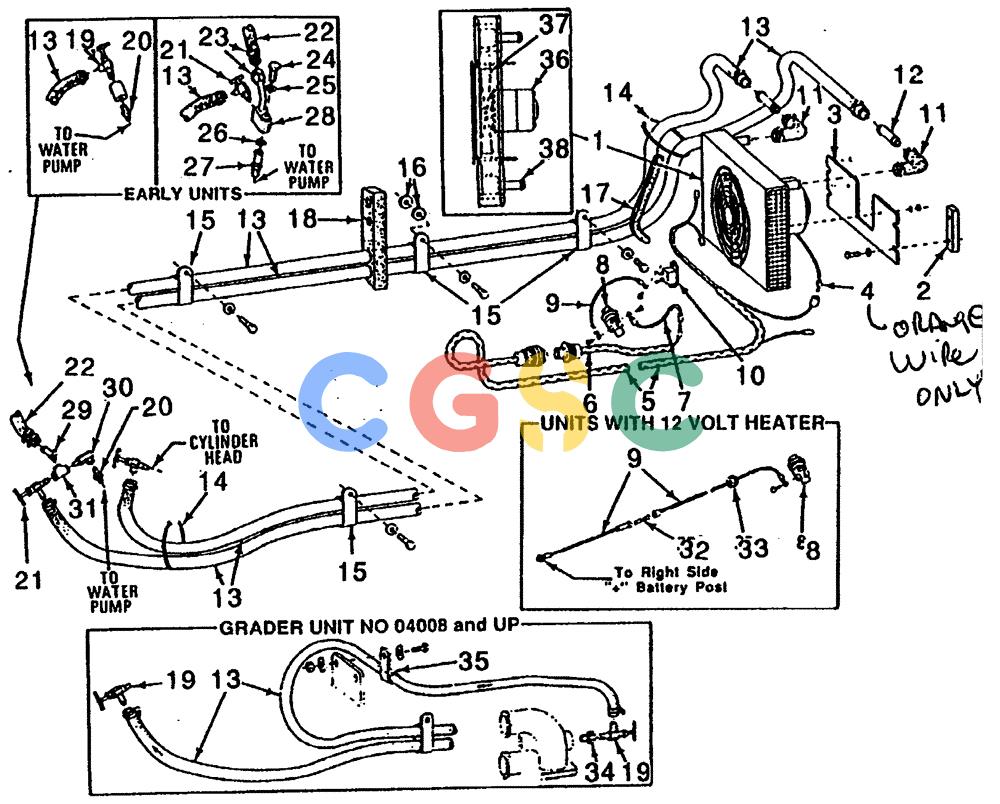 纽荷兰零件查询(65B) - MOTORGRADERS (E1.02[001]) - CAB HEATER New Holland Constructuion