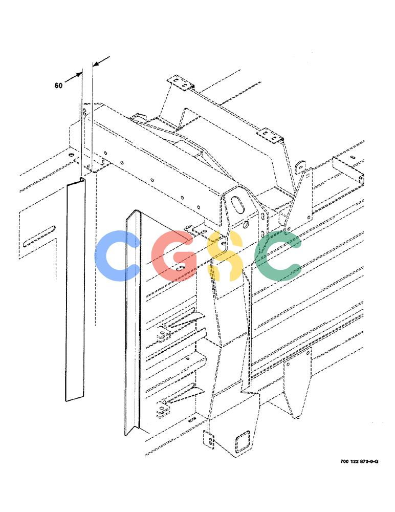 凯斯零件查询(8580) - CASE IH LARGE RECTANGULAR BALER (1/88-12/98) (09-12) - HAY RESISTOR KIT, WELD ON, 700122869 HAY RESISTOR KIT, COMPLETE Case Agriculture