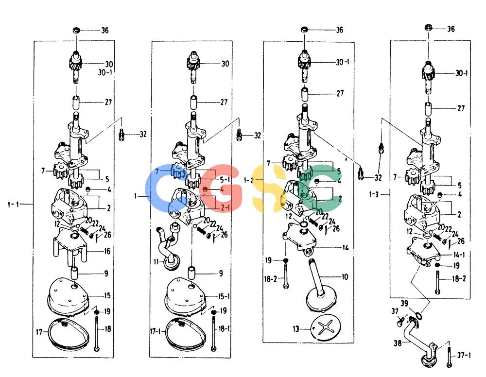 神钢零件查询(4BD1) - ISUZU DIESEL ENGINE - K904 MARK II EXCAVATORS (1/06-12/07) (01-006) - OIL PAN ND OTHER PARTS Kobelco