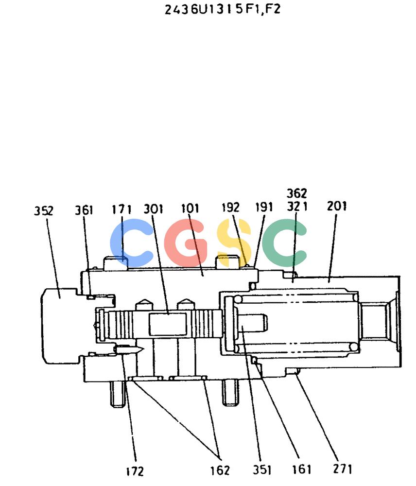 神钢零件查询(MD450BLC) - EXCAVATOR BTW TS0201 - TS0394 (1/80-12/06) (11-016) - VALVE ASSY Kobelco
