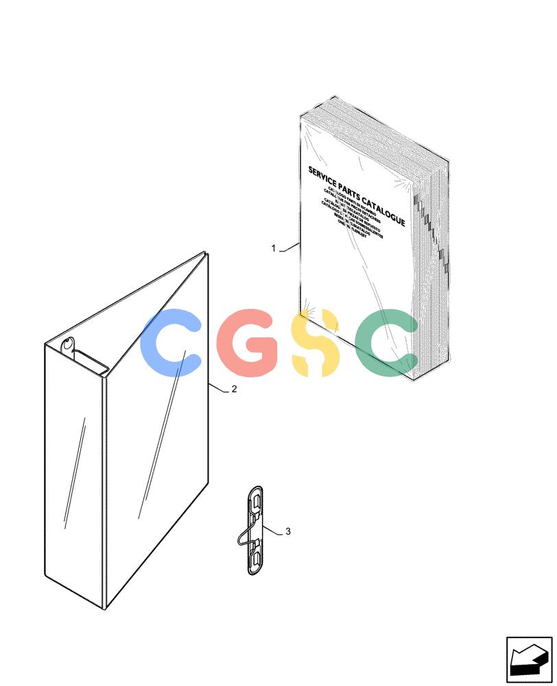 凯斯零件查询(LBX432S) - BIG RECTANGULAR BALER (3/03-12/08) (00.042[01]) - SERVICE PARTS CATALOGUE AND BINDER Case Agriculture