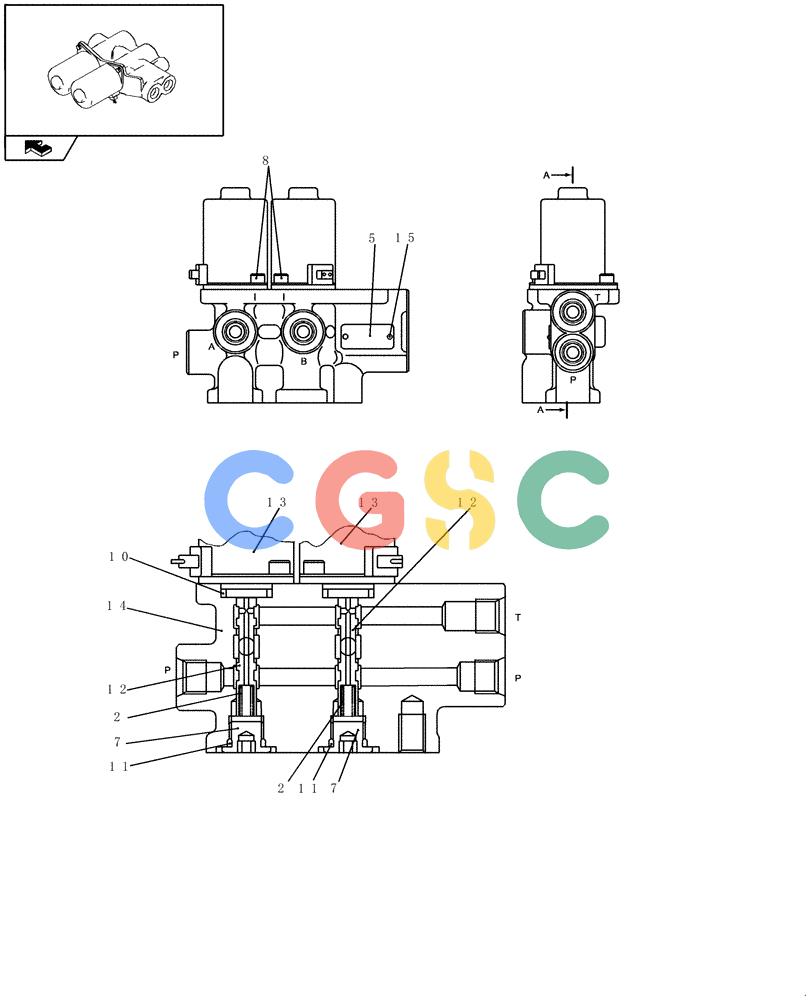 纽荷兰零件查询(E235BSR) - CRAWLER EXCAVATOR (5/07-) (1.082[14]) - SOLENOID VALVE - 2-PIECE BOOM New Holland Constructuion