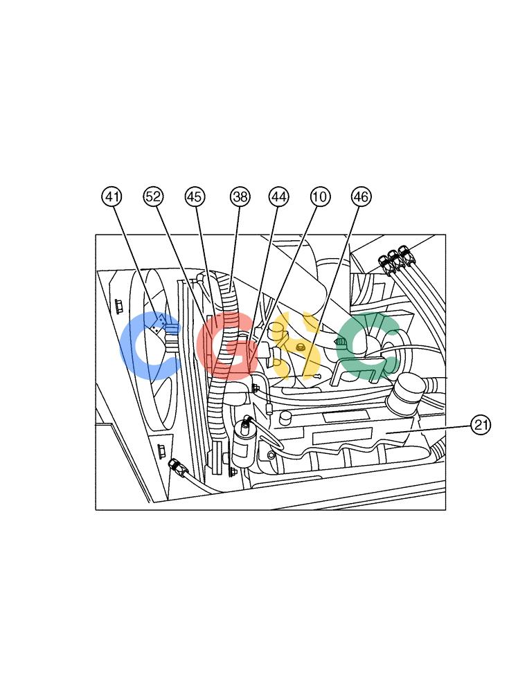 凯斯零件查询(4330) - TITAN FLOATER (6/98-8/99) (02-001[04]) - ENGINE GROUP (4330 ONLY) Case Agriculture