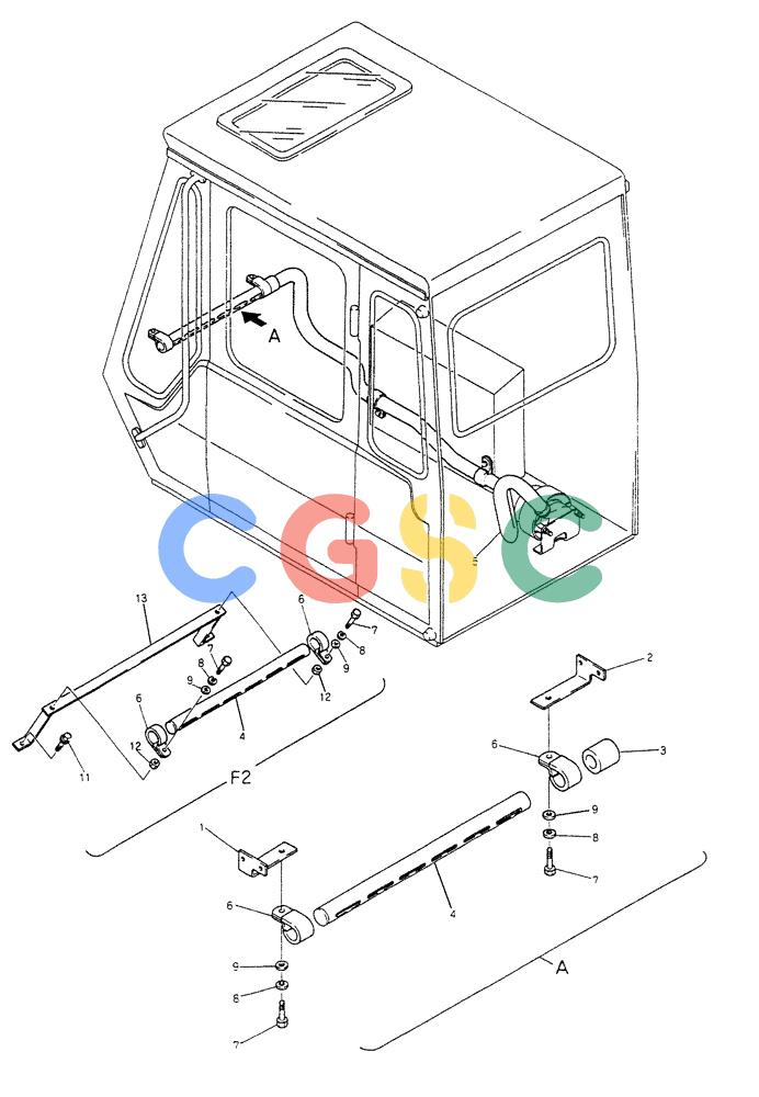 神钢零件查询(K903B) - EXCAVATOR ASN LE3401 (1/85-12/03) (08-033) - DEFROSTER ASSY (FOR EXPORT) Kobelco
