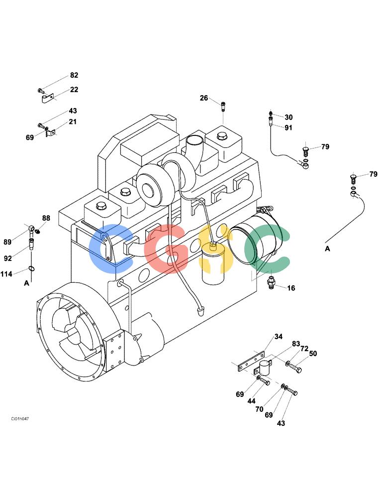 纽荷兰零件查询(CV2500) - VIBRATORY ROLLER (03-001-00[01]) - FUEL SYSTEM New Holland Constructuion