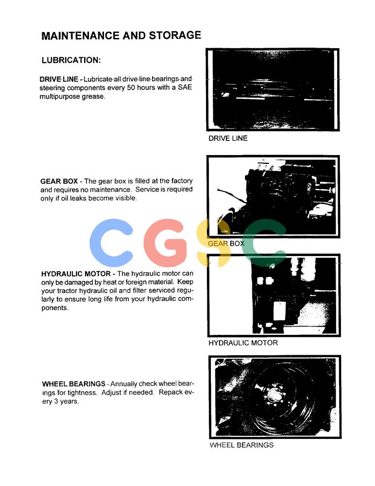 凯斯零件查询(3503) - CONCORD AIR SYSTEM (1/96-12/00) (B21) - MAINTENANCE AND STORAGE Case Agriculture