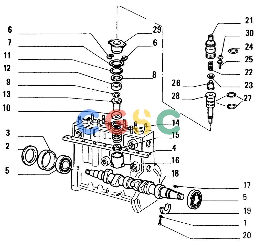 纽荷兰零件查询(FD14E) - CRAWLER DOZER (0.0140[011]) - INJECTION EQUIPMENT-INJECTION PUMP New Holland Constructuion