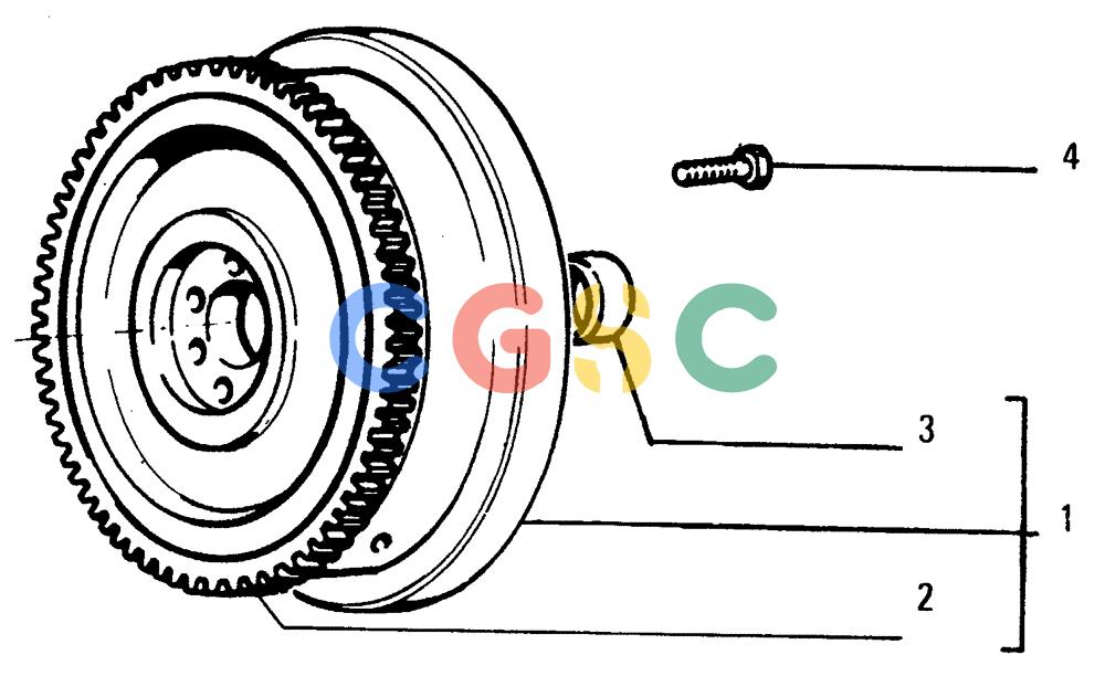纽荷兰零件查询(FD14E) - CRAWLER DOZER (0.0083[001]) - FLYWHEEL-ENGINE New Holland Constructuion