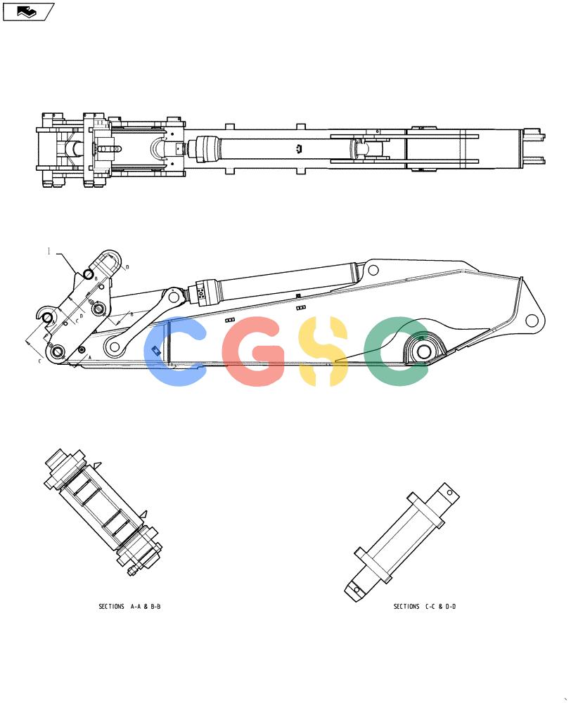 神钢零件查询(SK170 ACERA M-9) - CRAWLER EXCAVATOR - TIER 3 NON-REGULATED (1/12-12/13) (84.100.AD[02]) - QUICK COUPLER (HENDRIX) Kobelco