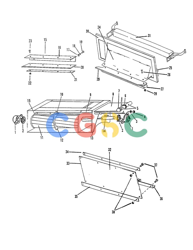 凯斯零件查询(1600) - CONCORD AIR SYSTEM (1/97-12/01) (18) - PRODUCT METER, RIGHT Case Agriculture