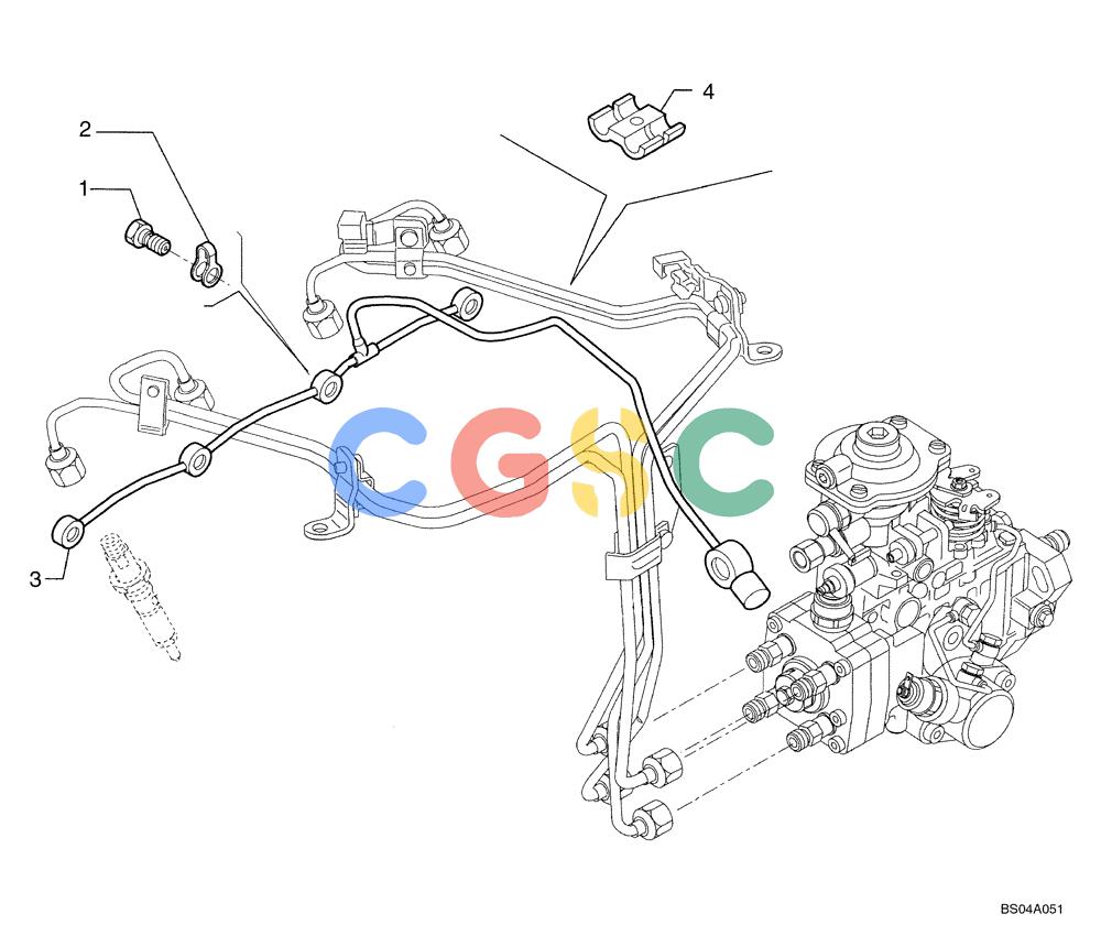纽荷兰零件查询(DC85) - CRAWLER DOZER (8/04-) (03-13) - FUEL INJECTION SYSTEM New Holland Constructuion