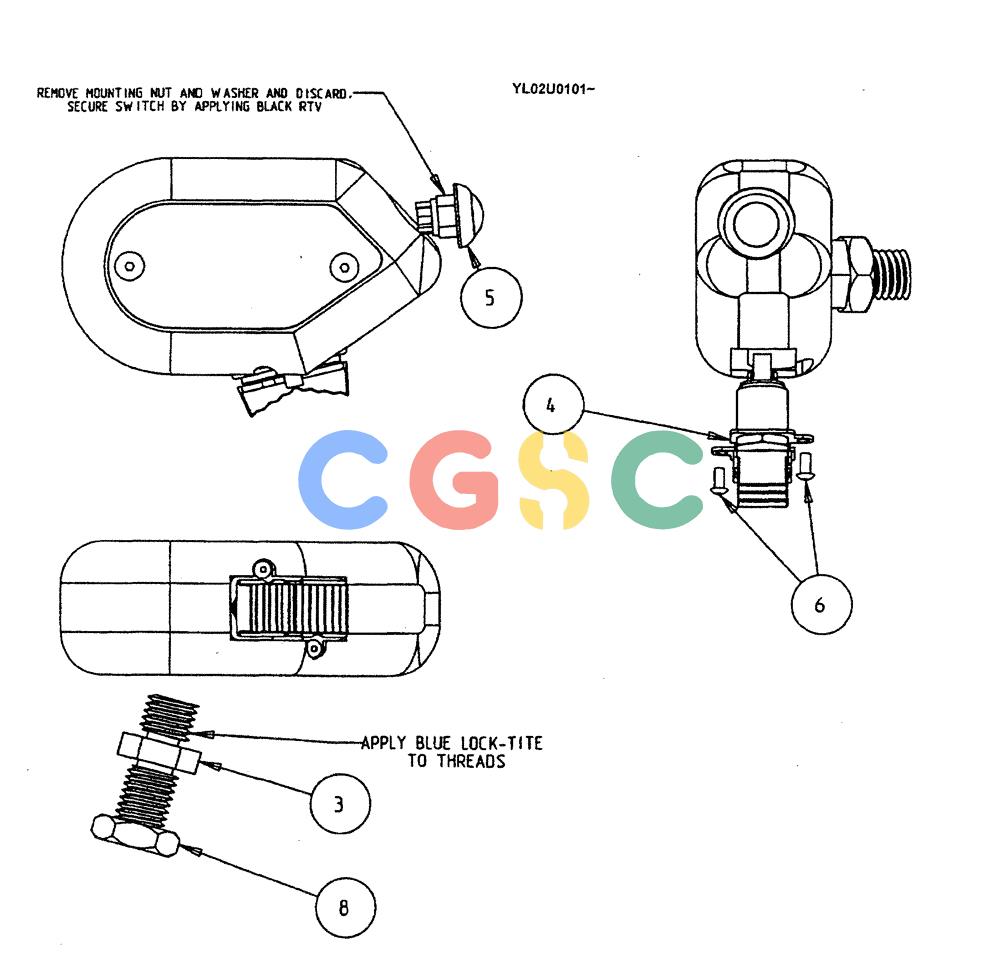 神钢零件查询(ED190LC) - BLADE RUNNER EXCAVATOR/DOZER BTW YL02U0101 - YL03U0135 (1/02-12/06) (01-058[01]) - GRIP ASSY, DOZER Kobelco