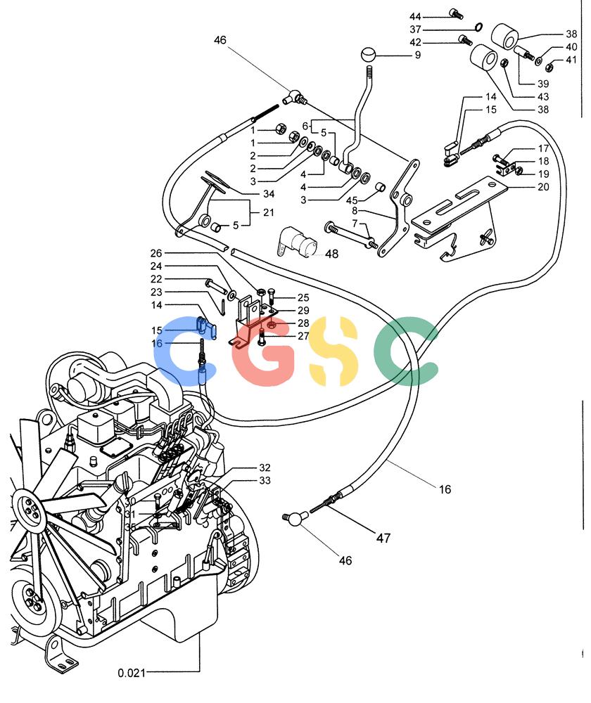 纽荷兰零件查询(DC70) - CRAWLER DOZER (N.A. VERSION) (4/99-) (0.520[01B]) - HAND ACCELERATOR WITH DECELERATOR - DC70 STD S/N 13041068 & UP ; LGP S/N 13045016 & UP New Holland Constructuion