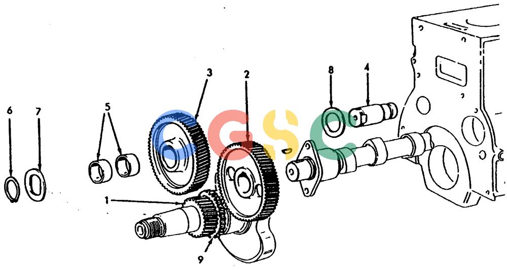 纽荷兰零件查询(65B) - MOTORGRADERS (A1.06[001]) - TIMING CHAINS New Holland Constructuion