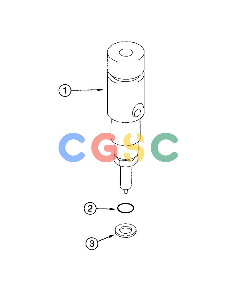 凯斯零件查询(FLX3300B) - FLOATER - 2002 (9/02-10/03) (02-055) - FUEL INJECTION NOZZLE Case Agriculture