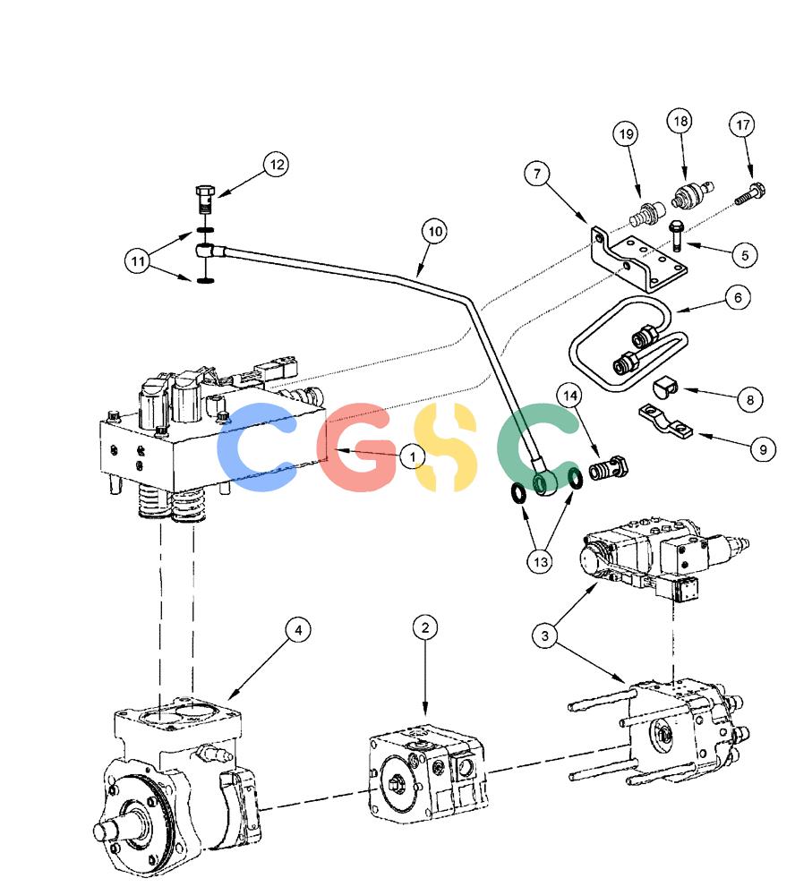 凯斯零件查询(FLX3300B) - FLOATER - 2002 (9/02-10/03) (02-049) - FUEL INJECTION PUMP Case Agriculture