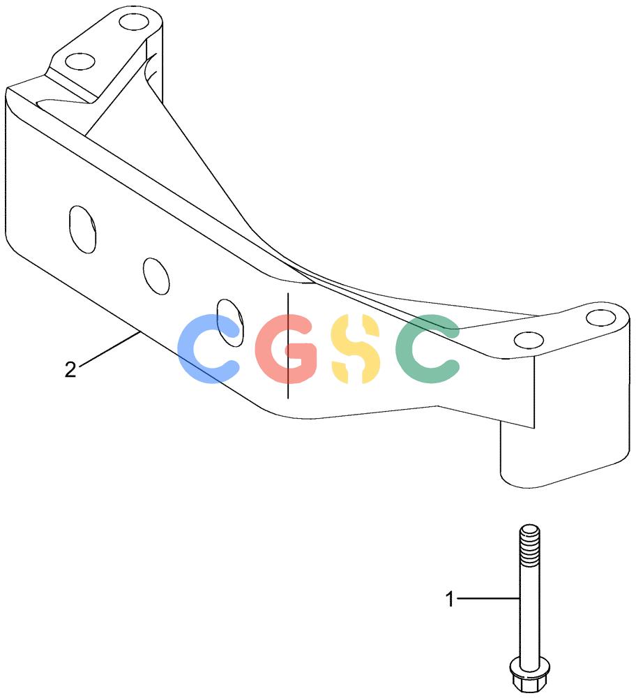凯斯零件查询(FLX3020) - FLOATER (6/06-1/12) (02-18) - ENGINE MOUNTING Case Agriculture