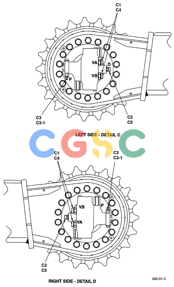 神钢零件查询(ED190LC-6E) - BLADE RUNNER EXCAVATOR/DOZER BTW YL03U0136 - YL03U0292 (1/05-12/06) (02-013[03]) - LOWER HYDRAULIC LINES Kobelco