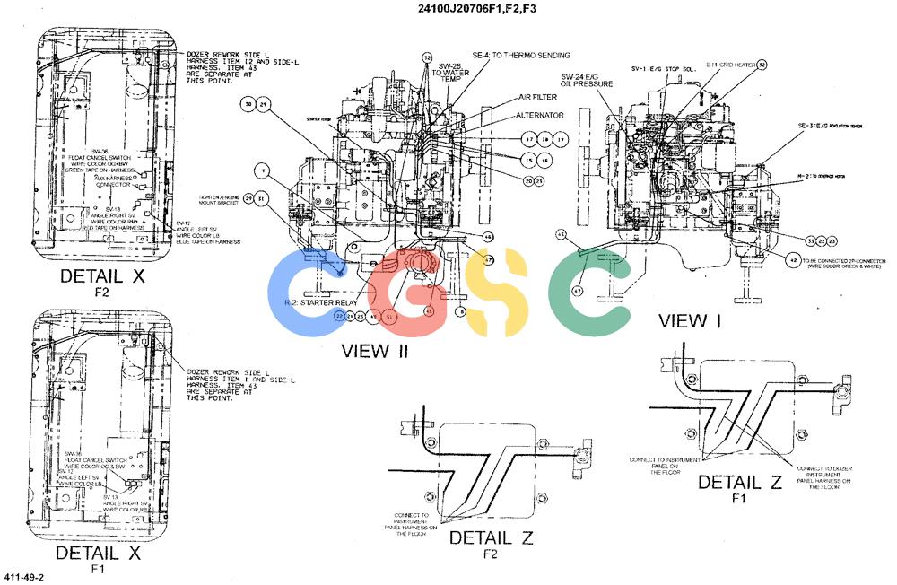 神钢零件查询(ED180) - BLADE RUNNER EXCAVATOR/DOZER ASN YLU0001 (1/99-12/01) (06-001[02]) - WIRING ASSEMBLY, ELECTRIC Kobelco