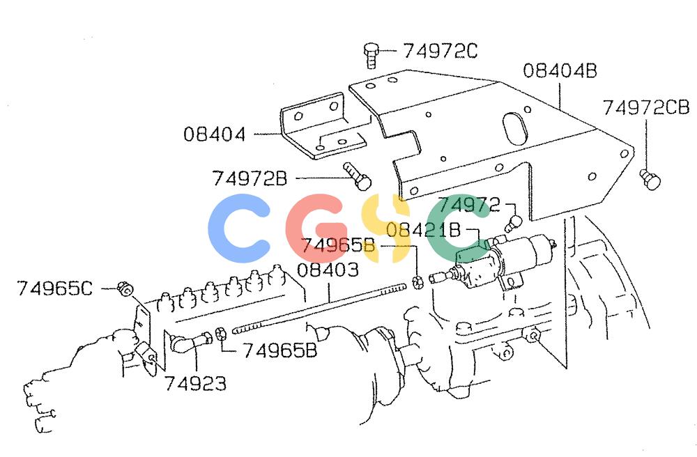 神钢零件查询(6D24-TEB) - MITSUBISHI DIESEL ENGINE (1/06-12/06) (03-005) - EMERGENCY PARTS Kobelco