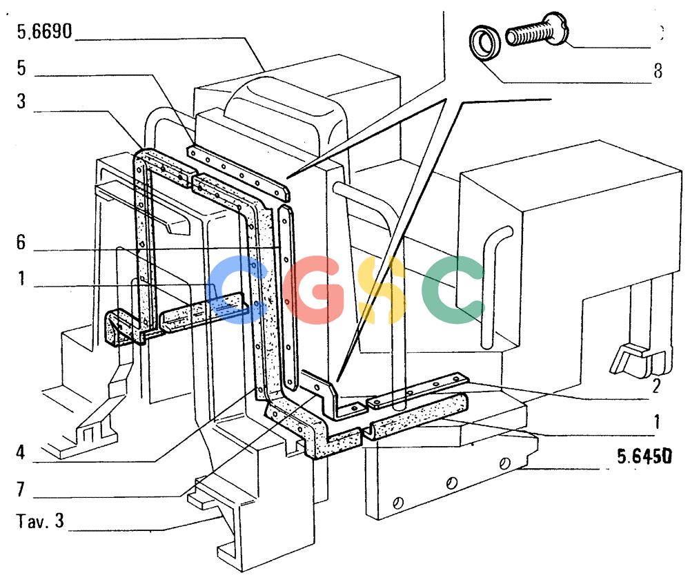纽荷兰零件查询(FD14E) - CRAWLER DOZER (5.6010[004]) - HOODS New Holland Constructuion
