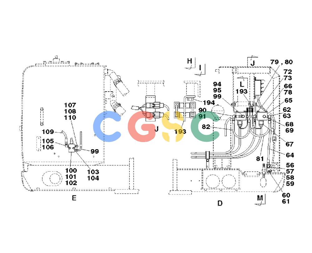 纽荷兰零件查询(E805) - CRAWLER EXCAVATOR (1/05-) (08-077-08[01]) - COUNTERWEIGHT REMOVAL SYSTEM New Holland Constructuion
