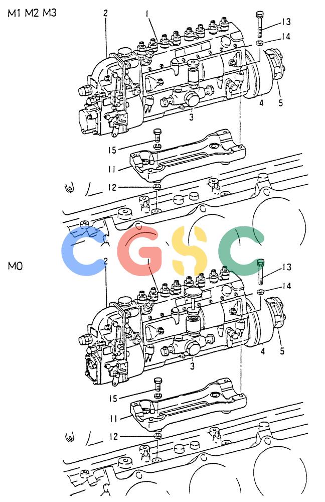 神钢零件查询(8DC9-T) - MITSUBISHI DIESEL ENGINE - K914 & K975 (1/79-12/06) (03-001[01]) - FUEL INJECTION PUMP GENERAL Kobelco