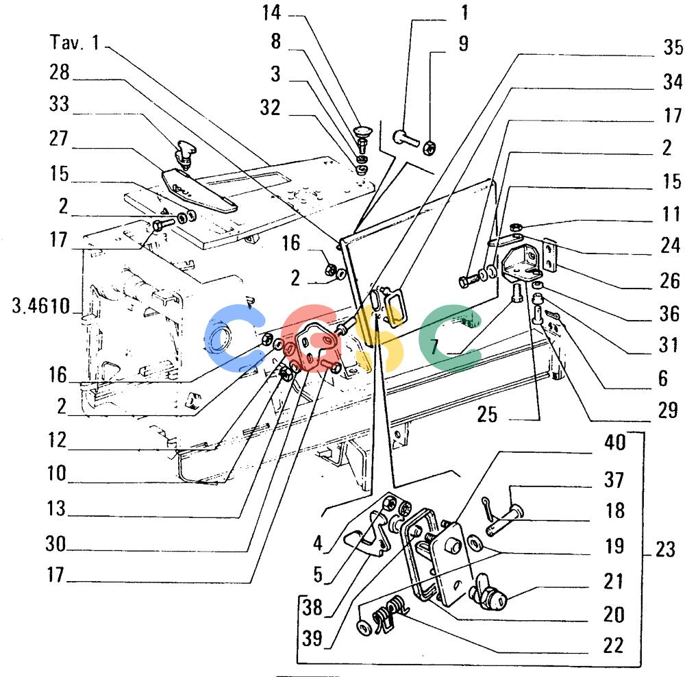 纽荷兰零件查询(FD14E) - CRAWLER DOZER (5.6010[002]) - HOODS (May 14 2009 1:56:00.1452 PM) New Holland Constructuion