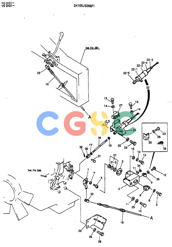 神钢零件查询(MD200BLC) - EXCAVATOR BTW YQ0101 - YQ0564 (1/80-12/06) (05-008) - CONTROL ASSY, ENGINE Kobelco