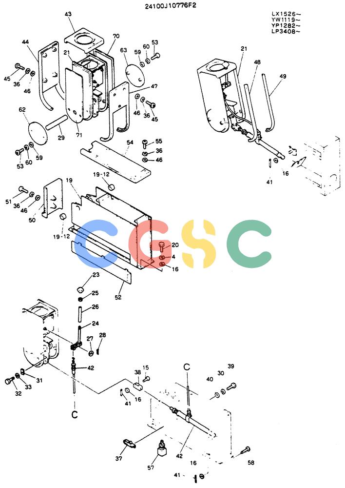 神钢零件查询(K904L) - MARK II EXCAVATOR ASN LX1526 (1/88-12/03) (03-001[02]) - CONTROL ASSY Kobelco