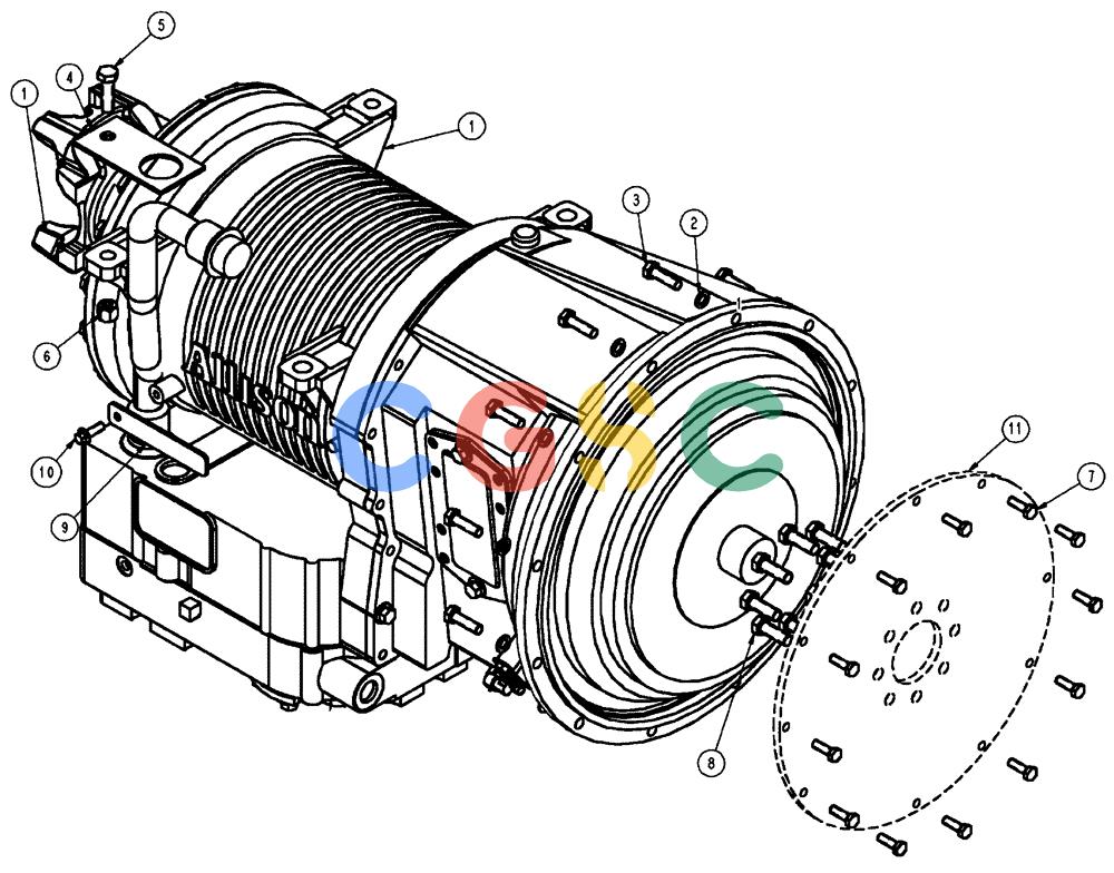 凯斯零件查询(FLX3510) - FLOATER (8/04-8/06) (03-001) - TRANSMISSION GROUP, FLX 3010 Case Agriculture
