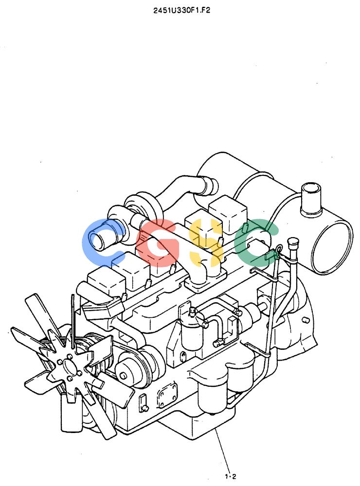 神钢零件查询(MD320BLC) - EXCAVATOR BTW YC0301 - YC0747 (1/80-12/06) (05-002) - ENGINE ASSY Kobelco