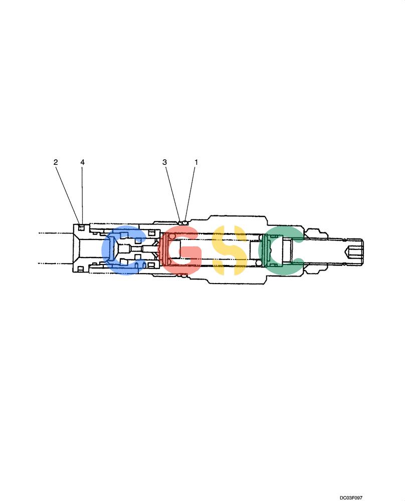 纽荷兰零件查询(E15) - COMPACT CRAWLER EXCAVATOR (N.A.) (1/06-) (08-42[00]) - VALVE ASSY - PRESSURE RELIEF New Holland Constructuion