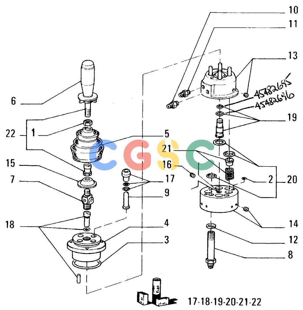 纽荷兰零件查询(FD14E) - CRAWLER DOZER (1.2240[004]) - TRANSMISSION OUTER CONTROLS-MANIPULATOR New Holland Constructuion