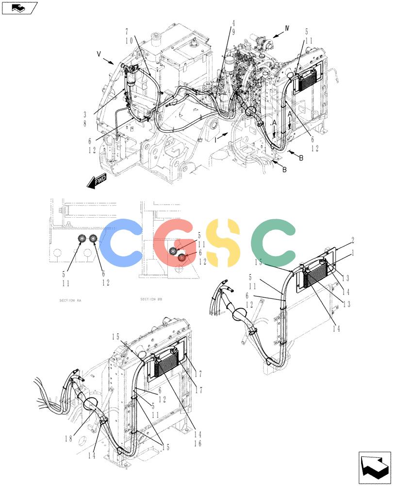 神钢零件查询(ED150-2) - BLADE RUNNER EXCAVATOR/DOZER ASN LH01-01001 (1/09-12/12) (01-012[01]) - FUEL LINES Kobelco
