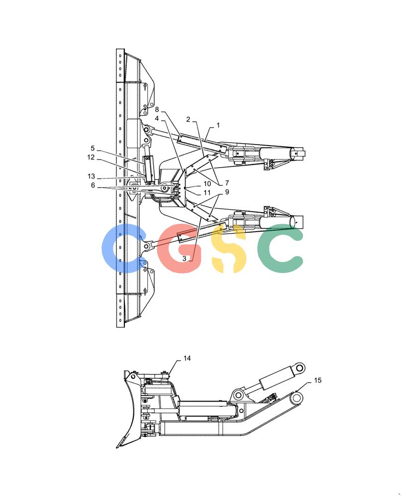 神钢零件查询(ED150-2) - BLADE RUNNER EXCAVATOR/DOZER ASN LH01-01001 (1/09-12/12) (02-017[00]) - DOZER GROUP (PTPA) Kobelco