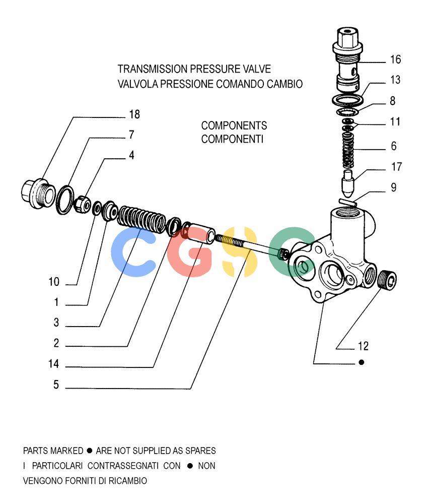 纽荷兰零件查询(FL175) - CRAWLER LOADER (N.A. VERSION) (6/92-) (1.200[08]) - UNIT TORQUE CONVERTER - VALVE New Holland Constructuion