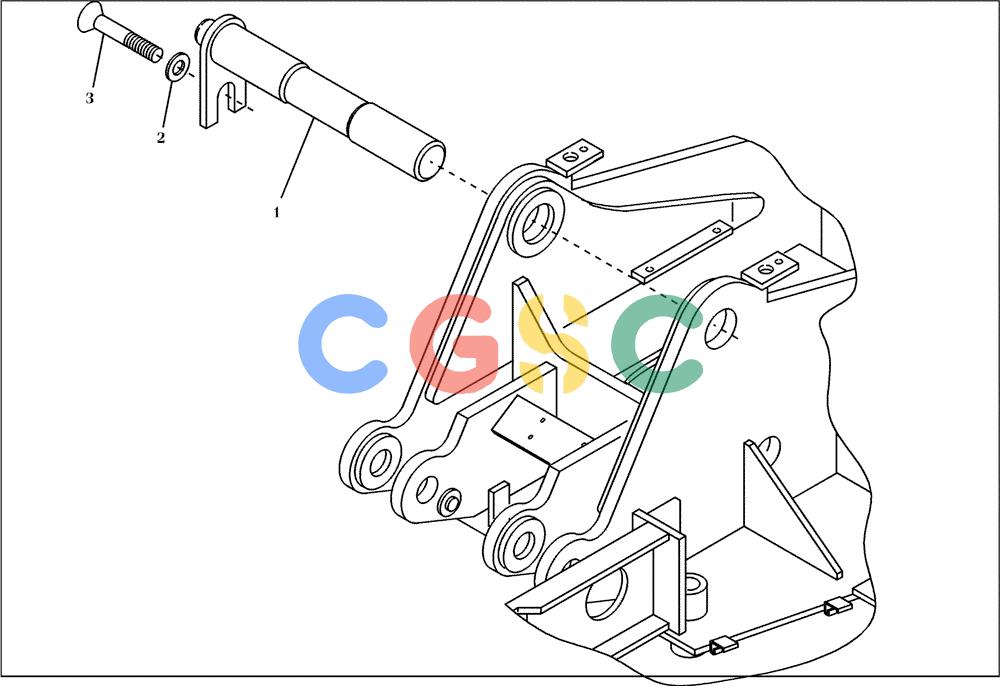 纽荷兰零件查询(EC130) - CRAWLER EXCAVATOR (4/99-) (01.670[001]) - BEARING BOOM (S/N 11701-UP) New Holland Constructuion