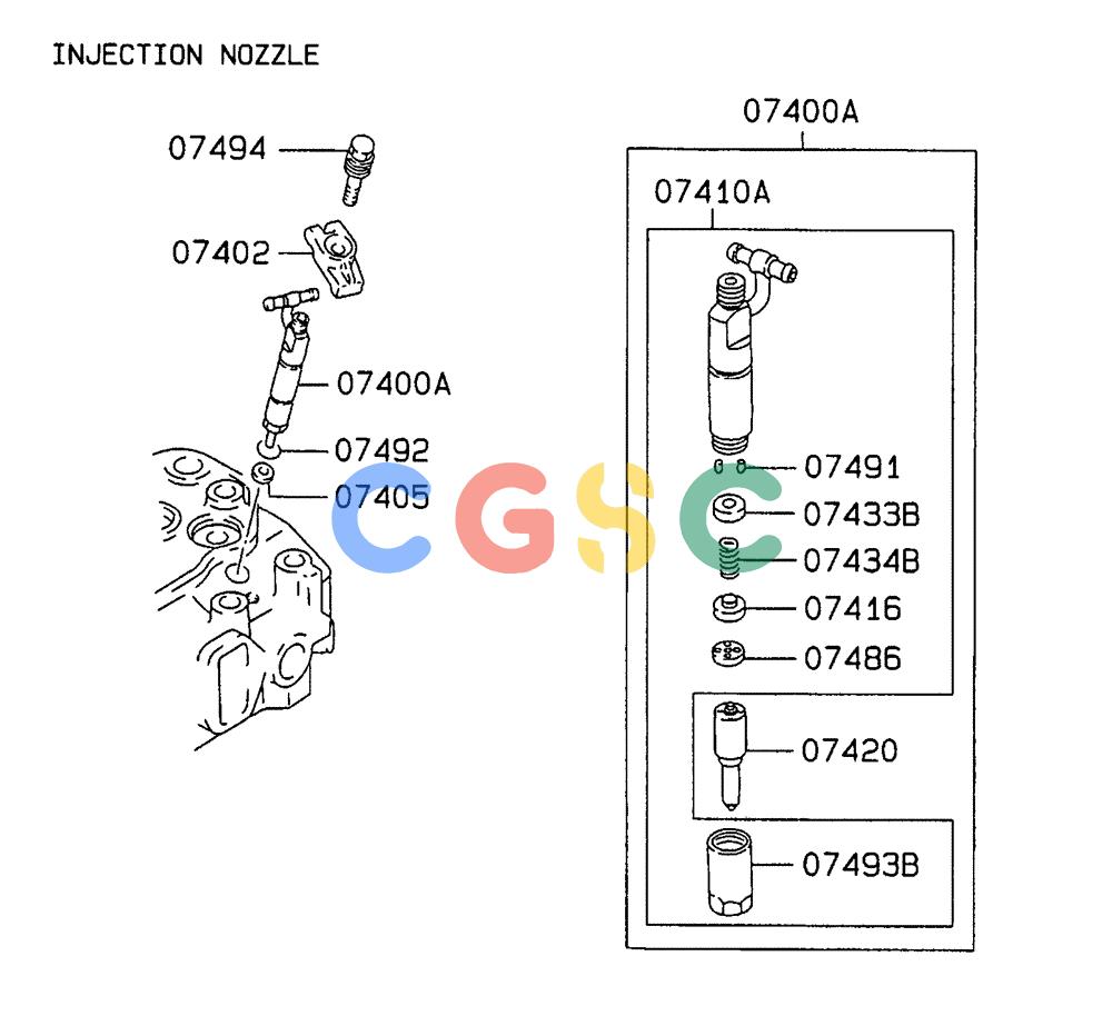 神钢零件查询(SK160LC-6E) - DYNAMIC ACERA EXCAVATOR 08/2004 ASN YM03U0523 (8/04-12/07) (09-025[02]) - INJECTION PIPE & NOZZLE Kobelco