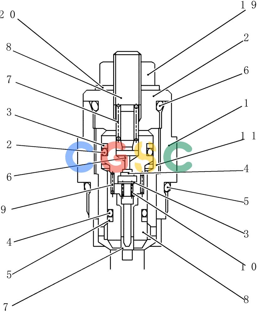 神钢零件查询(200-8) - EXCAVATOR S/N YN11-45001 - (1/06-12/09) (HC023-62-1) - VALVE ASSY, RELIEF Kobelco