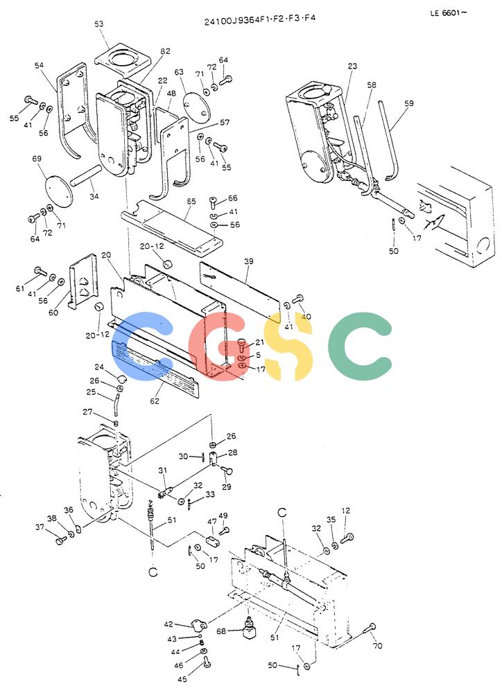 神钢零件查询(K903) - MARK II EXCAVATOR BTW LE6601 - LE7871 (1/88-12/03) (03-002[02]) - CONTROL ASSY Kobelco